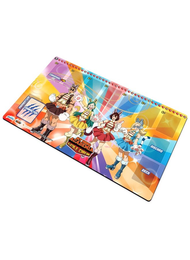 Jasco My Hero Academia Collectible Card Game Series 3 Wild Wild Pussycats PLAYMAT | 18" by 24" Rubber Game Mat | Ages 14+ | 2 Players | Average Playtime 20-30 Minutes | Made by Jasco Games - Image 5