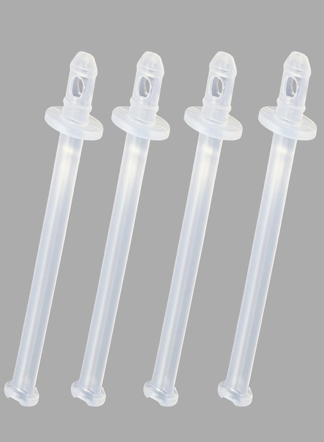 Stitokg (4 Pack) 5313253671 Milk Frothing Tube Pipe Compatible with DeLonghi Nespresso Lattissima One EN500, BPA-Free Silicone Milk Suction Hose, Odor-Free Coffee Machine Tube - Image 1