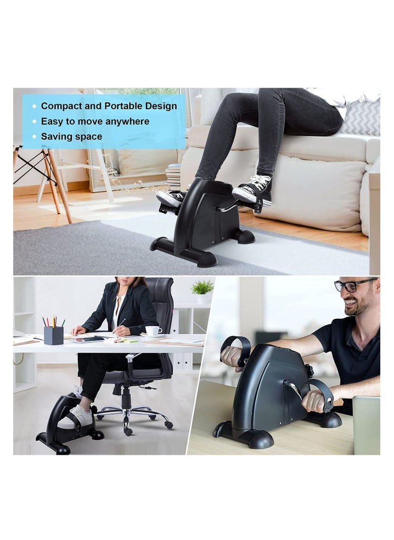 Cuken Portable Mini Exercise Bike Desk Cycle for Legs or Arms Exercise, Foot Pedal Exerciser with Screen Display  - Image 5
