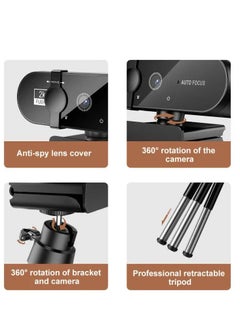 Xria Webcam Full HD 1080p Resolution With Microphone Privacy Cover and Autofocus Function Mini Usb Camera To Computer Full Hd For PC Mac Laptop - pzsku/Z42059A2E3BFC73C10F65Z/45/_/1735566177/cf59afac-151e-42e4-ab89-7e8d9947b80f