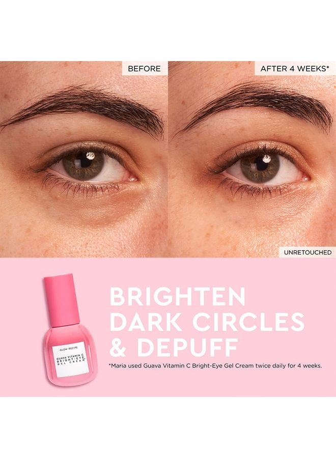 GLOW RECIPE Guava Vitamin C Bright-Eye Gel Cream 0.5 oz / 15 mL - Image 4
