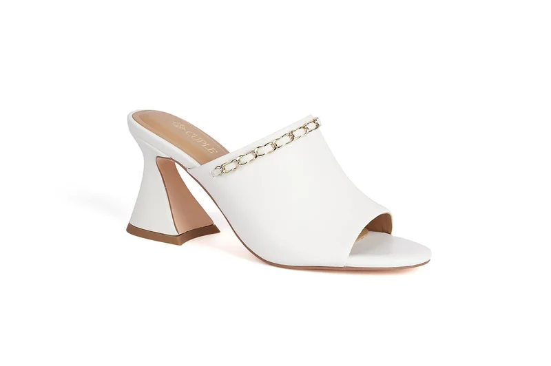 كابلي صنادل نسائية بكعب للمناسبات