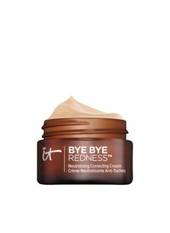 IT COSMETICS Bye Bye Redness Color Corrector - Neutralizing Redness Corrector For Face - Long-Wearing Full Coverage Cream Makeup - With Hydrolyzed Collagen - 0.37 Fl. Oz  - Image 1