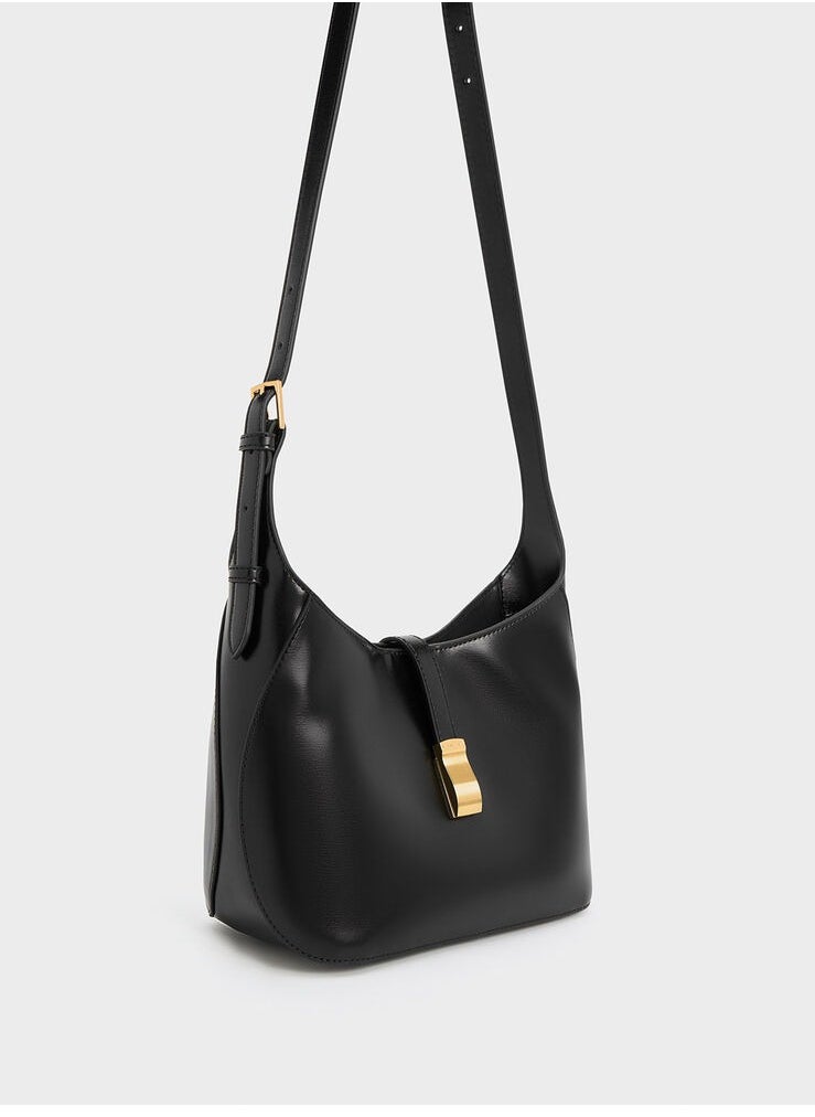 Charles & Keith Wisteria Belted Shoulder Bag  - Image 3