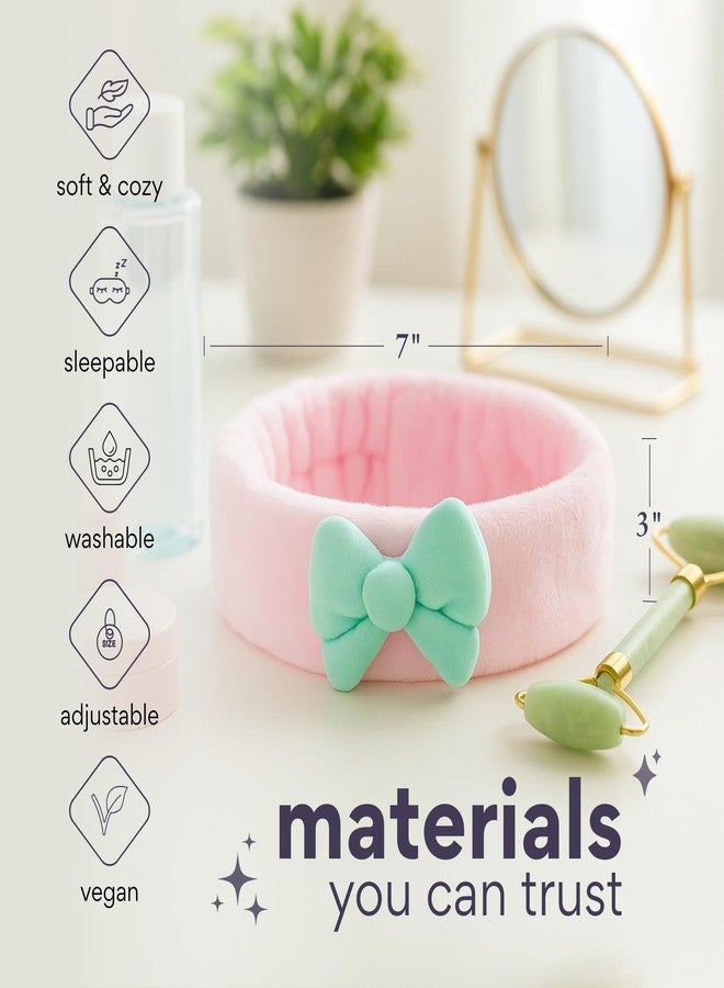dearcloud Cloud Plush Headband, Skincare Headband for Washing Face, Makeup, and Self Care (Cozy Cheer) - Image 5