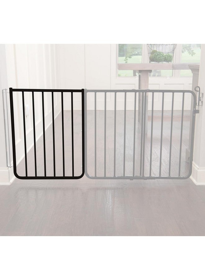 Cardinal Gates Cardinal Gates Bx2 Baby Gate Extension Fits Cardinal Gates Safety Gates 21.75 Inch Wide Dog Gate Extension Black  - Image 5