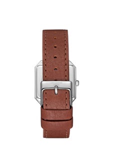Lee Cooper Lee Cooper Women's Watch, Analog Display and Leather Strap - LC08028.321, Silver  - Image 4