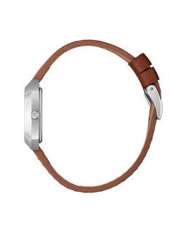 Lee Cooper Lee Cooper Women's Watch, Analog Display and Leather Strap - LC08028.321, Silver  - Image 3