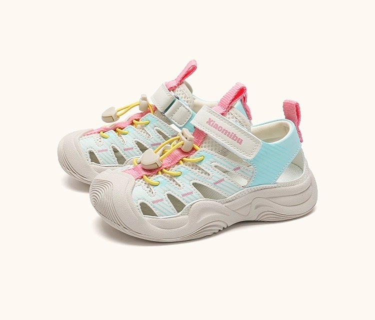 New 2025 Summer Foot Children'S Sports Sandals Baotou Children'S Shoes Boys Beach Shoes Girls Shoes Summer - Image 1