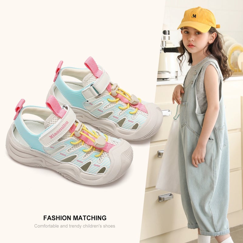 New 2025 Summer Foot Children'S Sports Sandals Baotou Children'S Shoes Boys Beach Shoes Girls Shoes Summer - Image 2