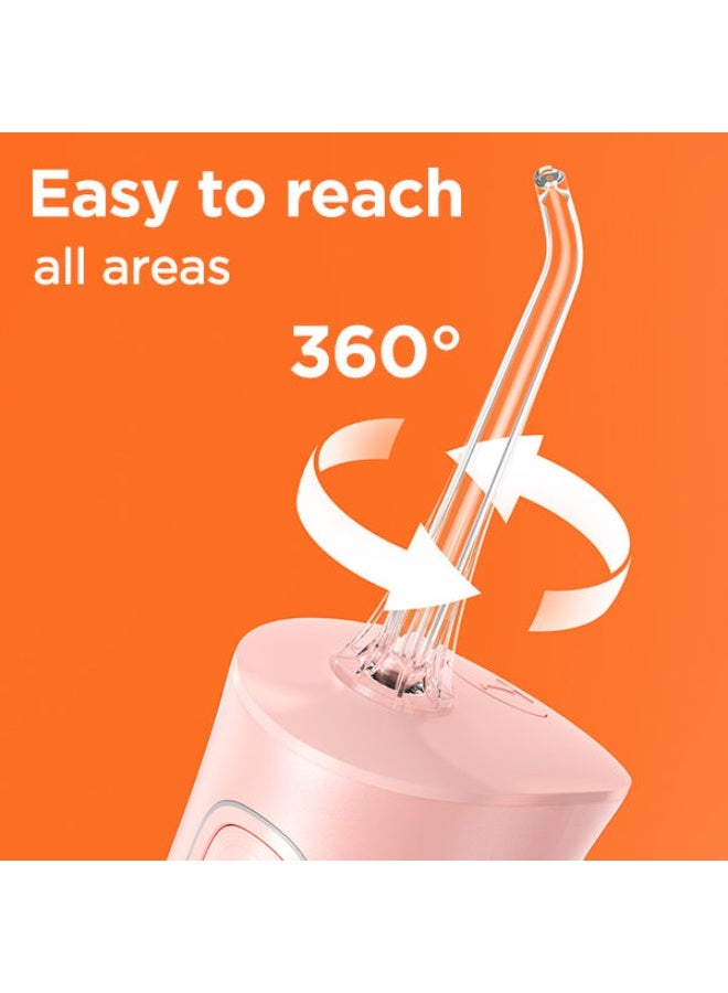 Bitvae BV C2 Dental Water Flosser for Teeth Cordless Oral Irrigator with 3 Cleaning Modes 6 Jet Tips and 260ML Water Tank USB Rechargeable IPX7 Waterproof Dental Flosser for Braces and Gum Care - Image 4
