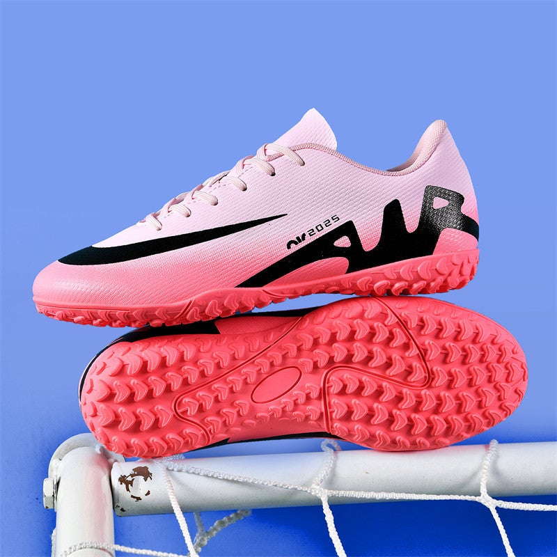 Foreign trade Ronaldo 14 thorn 15 football shoes for boys and girls students broken nails spike competition training sneaker generation Black tf broken nails a2286 - Image 4
