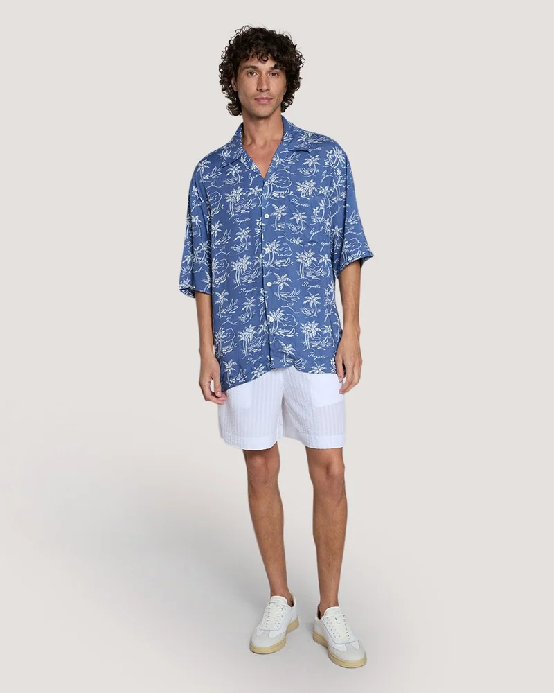 GANT  Gant Relaxed Fit Island Print Shirt for Men | Best Price UAE
