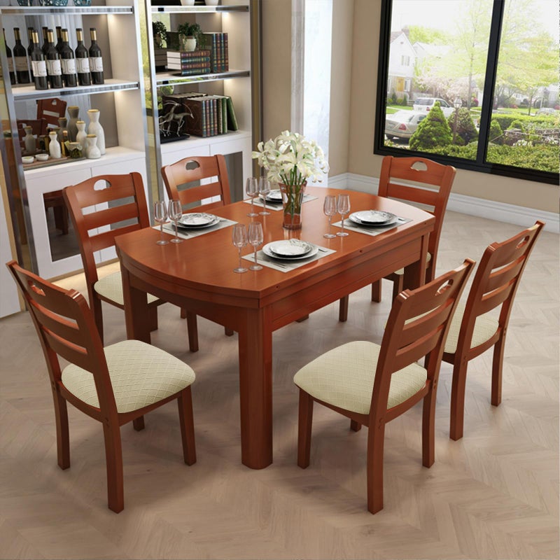 Genina Waterproof Seat Covers for Dining Room Chairs Covers Dining Chair Cover Kitchen Chair Covers (Beige, 4 Pcs) - Image 2