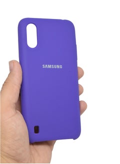 Galaxy Design Silicone Protective Cover for Samsung Galaxy A01 Slim Stylish Case with Inside Microfiber Lining  - Image 3