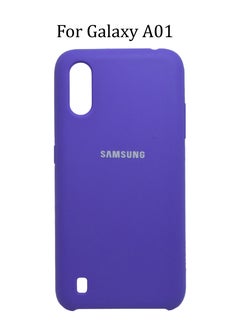 Galaxy Design Silicone Protective Cover for Samsung Galaxy A01 Slim Stylish Case with Inside Microfiber Lining  - Image 1