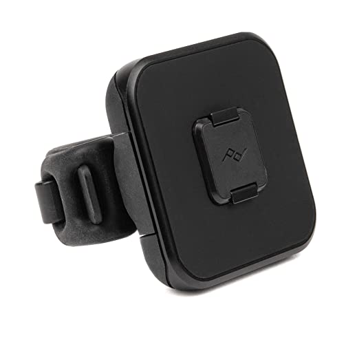 Peak Design Mobile Universal Bar Mount, Silicone Strap Phone Mount, SlimLink Magnetic and Mechanical Lock, Compatible Cases, Phone Holder for Bike, Scooter, Stroller, Golf Cart & More - Image 1