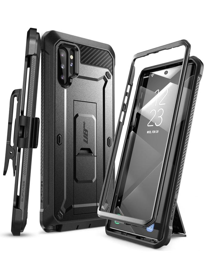 SupCase Unicorn Beetle Pro Series Case For Samsung Galaxy Note 10 2019 Release Full Body Rugged Holster And Kickstand Without Built In Screen Protector Black - Image 1