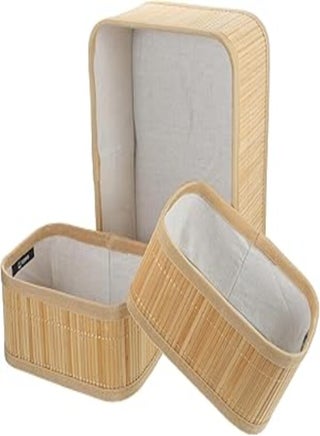 Cabilock 3pcs Multi-purpose Bamboo Weave Storage Baskets Versatile Sundries Organizer for Toys Books Clothes Handcrafted Household Organization Baskets - pzsku/Z420673F1CD479A604189Z/45/1745179921/ee6aee0f-b59a-4cb4-9a37-78eef2ac75bf