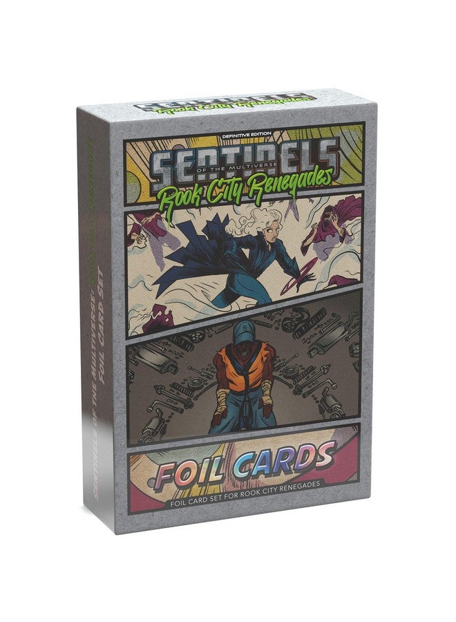 Greater Than Games | Sentinels of The Multiverse: Foil Pack 2 | Cooperative Strategy Board Game Accessory | Premium Component Upgrade - Image 1