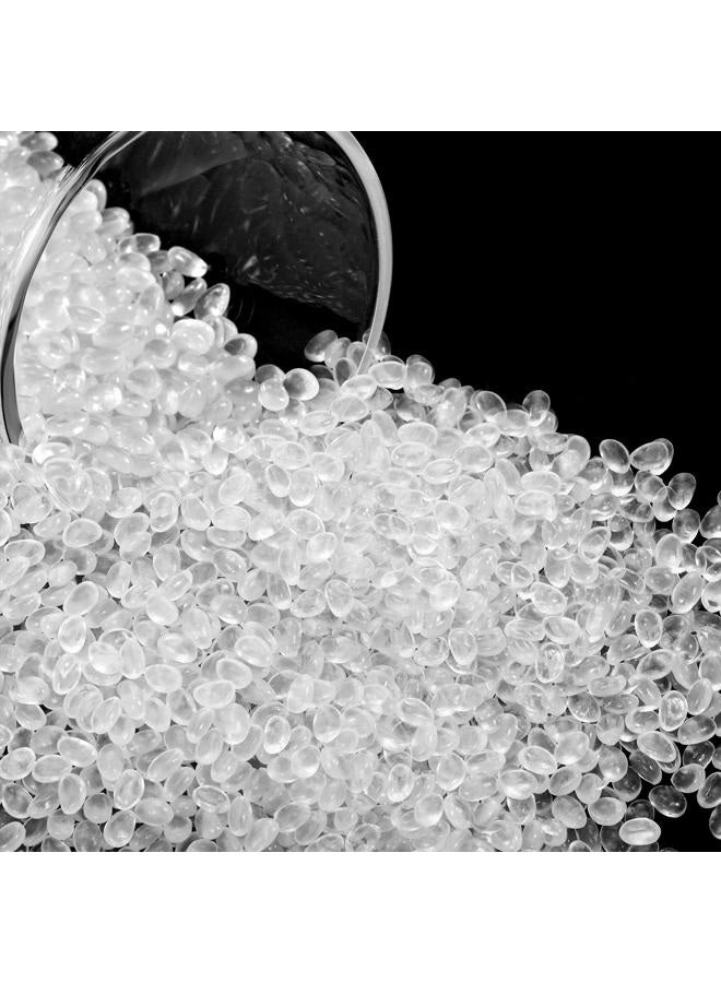 Maitys 200g 4000 Pcs Keratin Granule Beads Hair Extension Keratin Glue Granule Pellet Granule Bead Hot Fusion Extensions Glue Tips for Hair Extension Nail Design(Clear) - Image 1