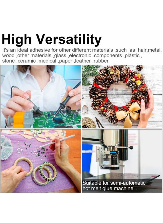 Maitys 200g 4000 Pcs Keratin Granule Beads Hair Extension Keratin Glue Granule Pellet Granule Bead Hot Fusion Extensions Glue Tips for Hair Extension Nail Design(Clear) - Image 5