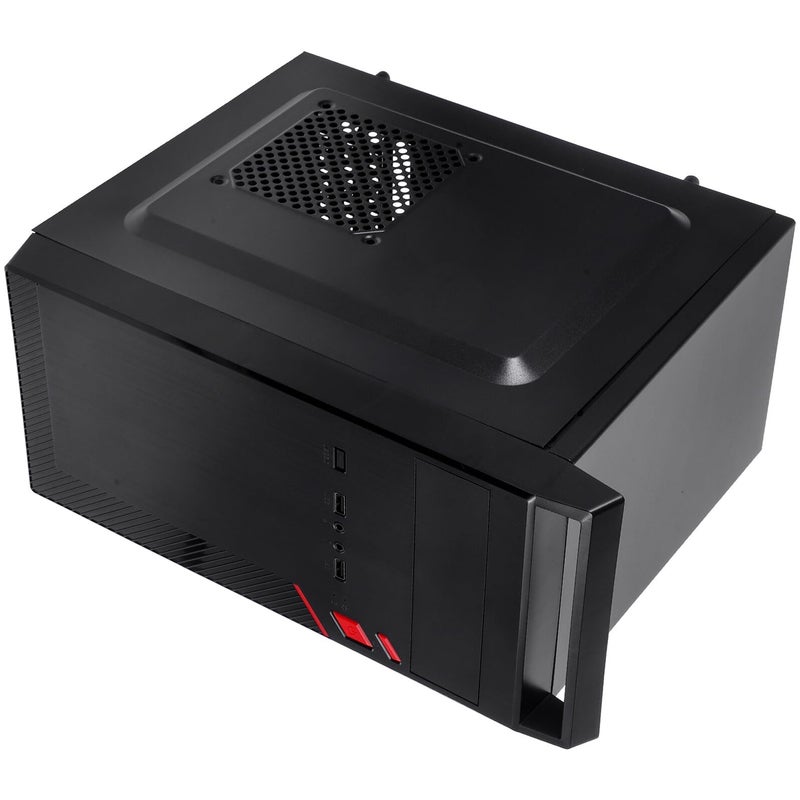 حالة ميني ITX معدنية مدمجة قابلة للحمل لسطح المكتب، هيكل كمبيوتر مكتبي للاستخدام في الألعاب والمكتب والمنزل والمقاهي - Image 2
