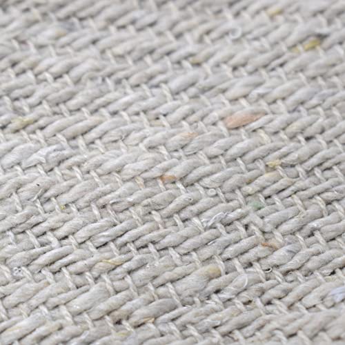 Ramanta Cotton Floor Cleaning Cloth (Pocha) for Mopping, Car, Blackboard, Fan, Desk, Sweeping Cloth, Dusting Reusable & Washable Mop 22 x 22 Inch (Pack of 2, Off-White, Large Size) - Image 5