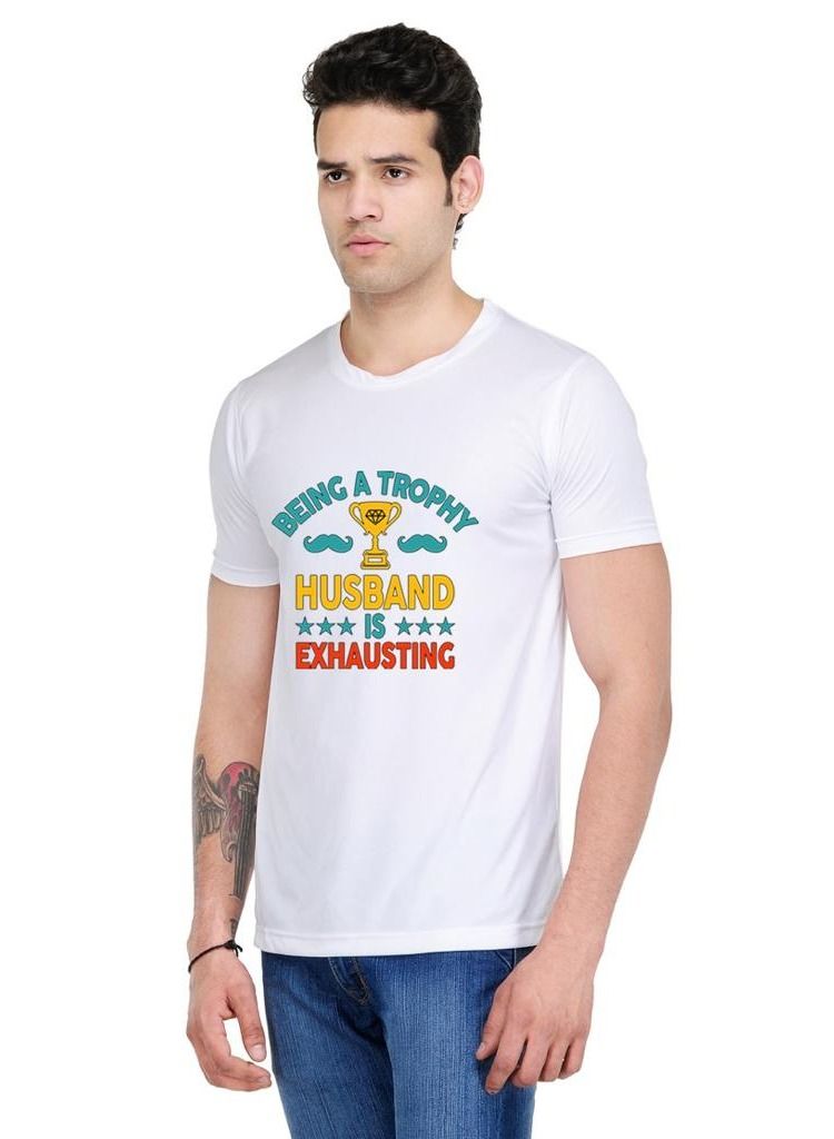 noT.-Men's Basic Cotton Fabric Crew Neck Comfort Fit Stylish Design T-Shirt - Image 3