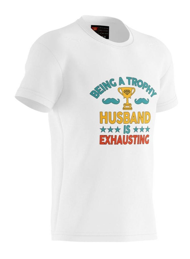 noT.-Men's Basic Cotton Fabric Crew Neck Comfort Fit Stylish Design T-Shirt - Image 2