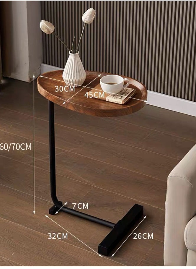 Coffee Table,Sofa Side Table,Double Layer C Shaped Square side table on wheels,coffee table for living room sofa,Suitable for study, living room, bedroom - pzsku/Z4206A4A154BE84FB7119Z/45/_/1722772637/0e799233-9b9e-4be6-8c28-74555a78e37f