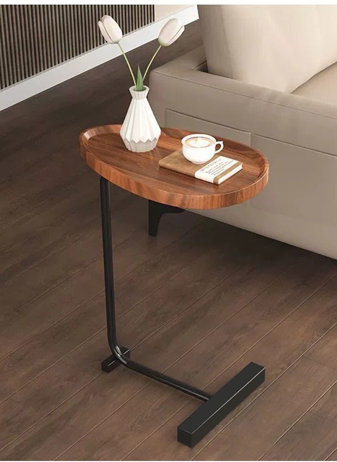 Coffee Table,Sofa Side Table,Double Layer C Shaped Square side table on wheels,coffee table for living room sofa,Suitable for study, living room, bedroom - pzsku/Z4206A4A154BE84FB7119Z/45/_/1722772639/1604d0a5-577d-43ed-9e48-0e3992d42163