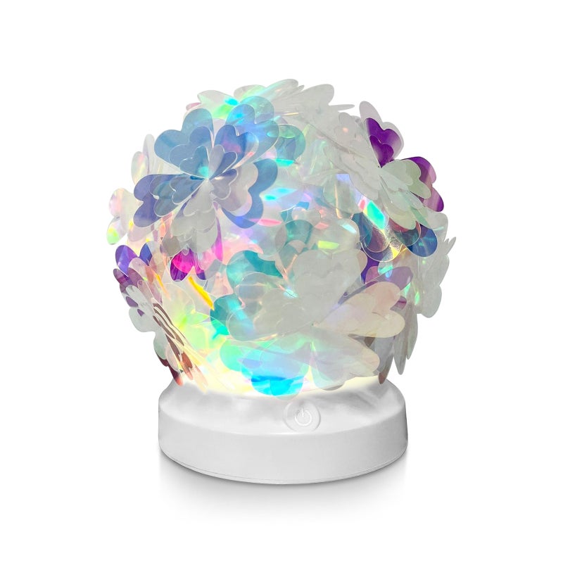 Bedroom Lamp Bedside Lamp High-color Night Light Dazzling Color Changing Aurora Borealis Romantic Light and Shadow Ambience Night Light Three-speed Color Temperature - Image 1