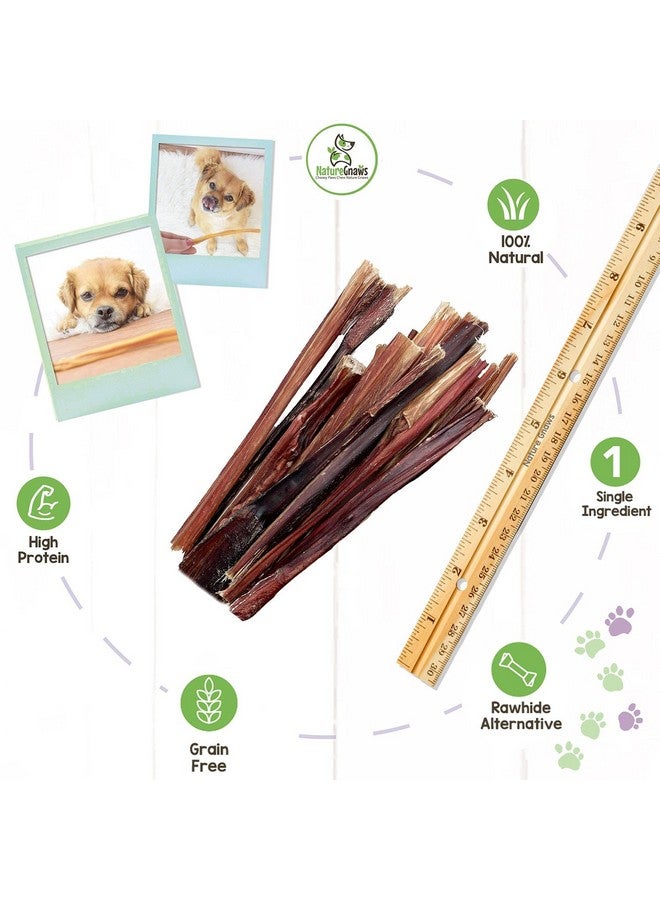 طبيعة عصي مضغ فائقة النحافة للكلاب الصغيرة 5-6 بوصات (40 قطعة) - تدوم طويلاً للكلاب الخفيفة والجراء - مكافآت مضغ للكلاب من لحم البقر الطبيعي الرقيق للغاية - Image 3