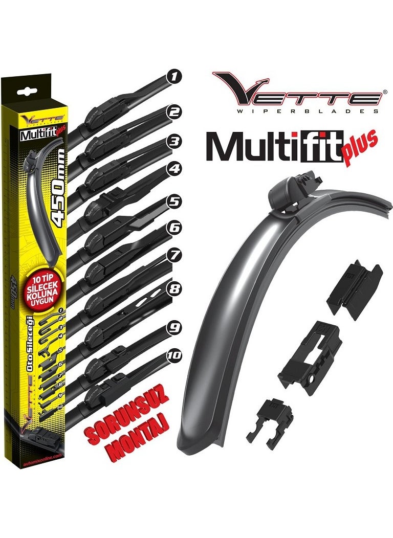 Automix - VETTE PLUS Multifit 350mm Wiper 10 Arm Suitable Device - 1 Piece - Image 1