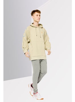adidas By Stella McCartney Men Sportswear Fit Long Sleeve Outdoor Hoodie, Beige  - Image 2