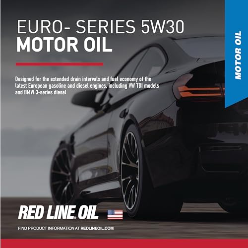 Red Line 12304 SAE 5W30 Fully Synthetic Euro-Series Motor Oil - 1 Quart - Image 2