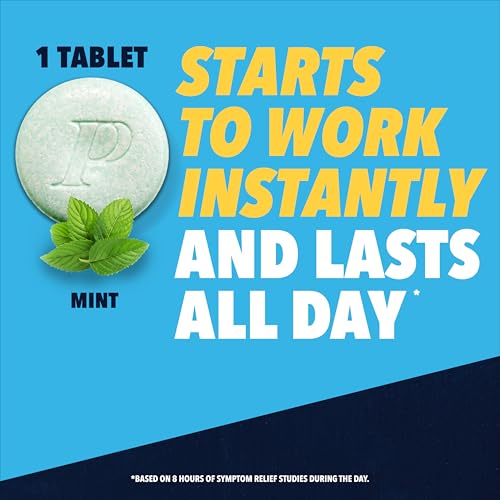 Pepcid بيبسيد كومبليت مخفض الحموضة مضاد للحموضة لارتجاع الحمض 10 ملغ فاموتيدين 800 ملغ كربونات الكالسيوم 165 ملغ هيدروكسيد المغنيسيوم لكل قرص مضاد للحموضة مضغ بنكهة النعناع 25 حبة - Image 5