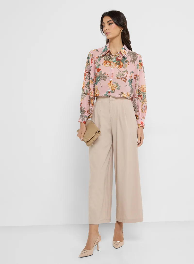 ELLA Floral Print Top