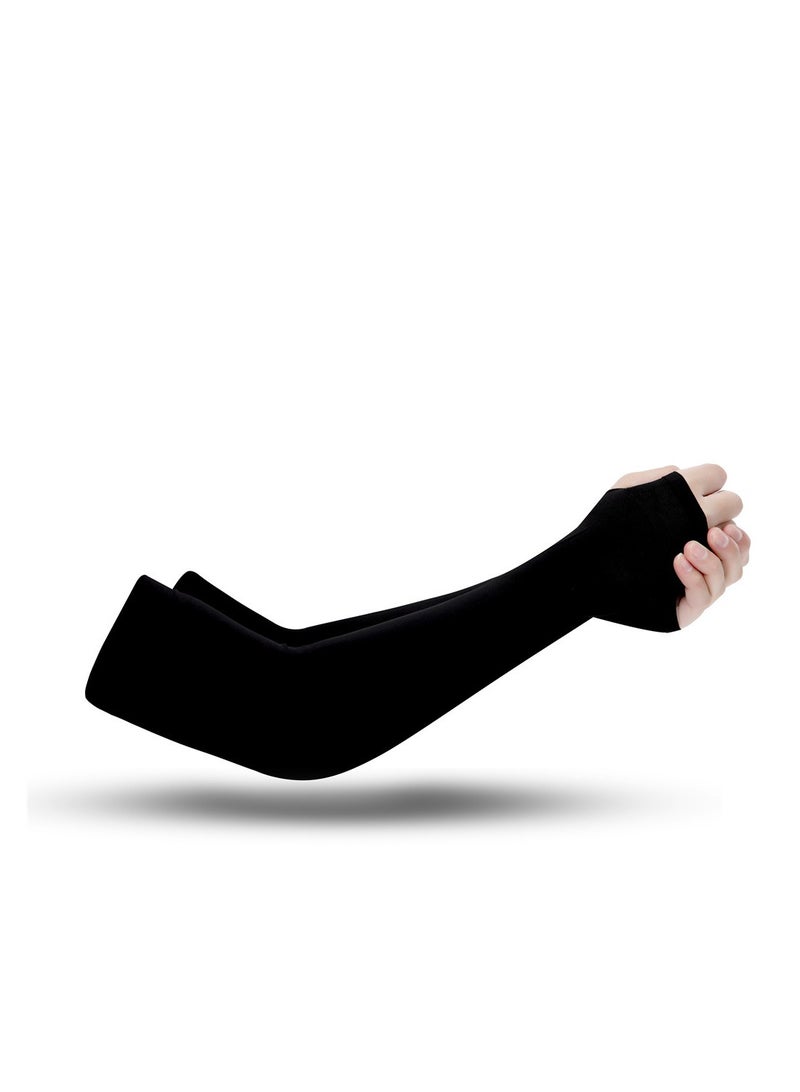 Cycling Face Mask, Outdoor Sports, Windproof And Sun Protection, Breathable Full Face Mask, One Balaclava Hat+A Pair Of Sun Protection Arm Sleeves - Image 5