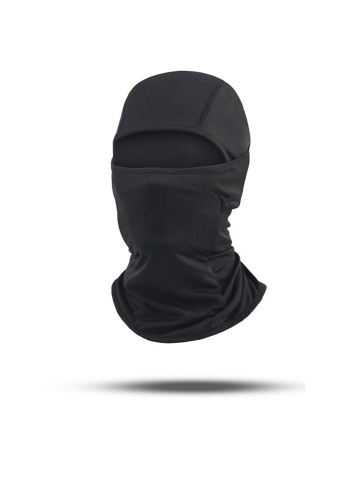 Cycling Face Mask, Outdoor Sports, Windproof And Sun Protection, Breathable Full Face Mask, One Balaclava Hat+A Pair Of Sun Protection Arm Sleeves - Image 4