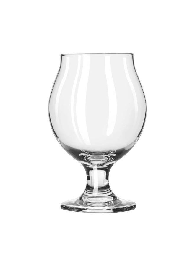 Craft Brews Classic Belgian Beer Glasses, Dishwasher Safe Beer Glasses 370ml Set of 6 for Belgian Ale, Tulip Beer Glasses - Image 4