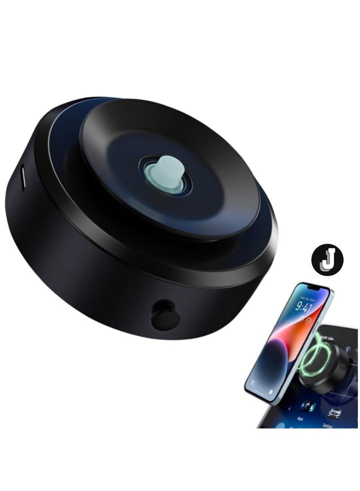 JAJEEK "Electric Vacuum Magnetic Suction Phone Mount – Hands-Free Shower Holder, Magnetic Stand for Car, Gym, Mirror & Smooth Surfaces (Compatible with MagSafe iPhone & Android)" - Image 1