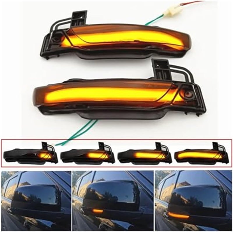 Wivplex Dynamic LED Blinker Turn Signal Light for Jeep Cherokee - Image 2