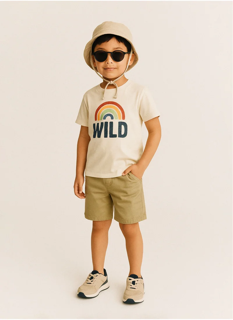 MINOTI Kids Boys  Woven Chino Shorts