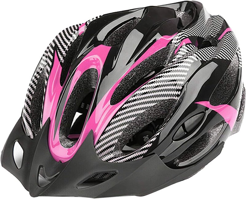 klarako Adult Bike Helmet 56-65CM, Vents Cycling Bicycle with Visor, Adjustable Ultralight Youth Mens Womens Ladies Safety Headgear - Image 1