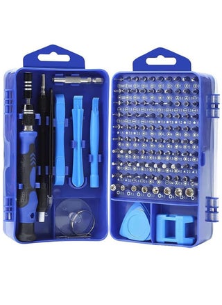 Precision Screwdriver Set 115 in 1 Repair Tools Kit with Magnetic Driver Kit,Electronics Precision Screwdriver Set with Portable Bag for Repair Computer, Cell Phone, PC, iPhone,Tablets (Blue) - pzsku/Z4207D53867E62EAA7095Z/45/_/1690206852/51c920a0-320b-496e-8333-90d86878f24c