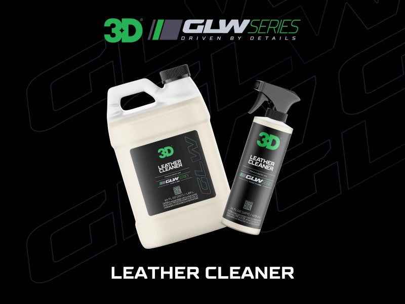 3D Leather Cleaner for Car, GLW Series | Ultimate Deep Cleaning | Removes Dirt, Grease, Body Oils | DIY Car Detailing | Versatile Cleaner for All Leather Goods | 16 oz - Image 2