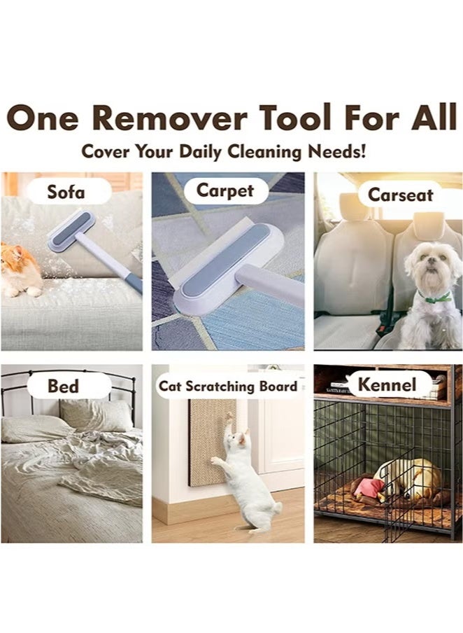 Pet Hair Remover for Furniture, Dog & Cat Hair Remover for Couch, Carpet, Clothing and Bedding, Multi-Surface Fur Removal Tool - Washable, Reusable(Extended Version)  - Image 2