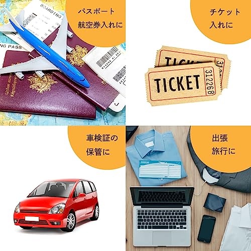 LIHITLAB Lihit Lab., Inc. Carrying pocket for TRAVEL Orange F7526-4 - Image 3